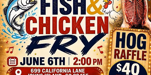 Community fundraiser fish fry