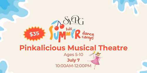 Pinkalicious Musical Theatre Dance Camp