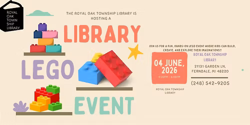 Library Lego  Night