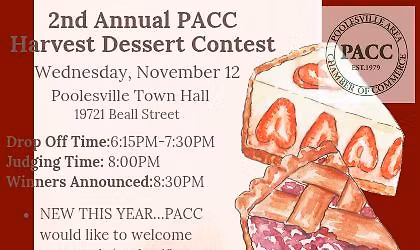 2nd Annual Dessert Contest & cake drive