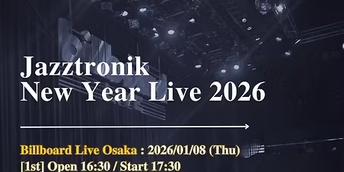Jazztronik New Year Live 2026 in Tokyo