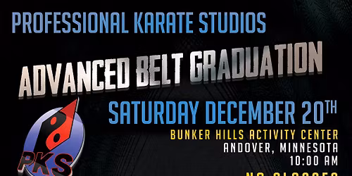 December Advanced Belt Graduation