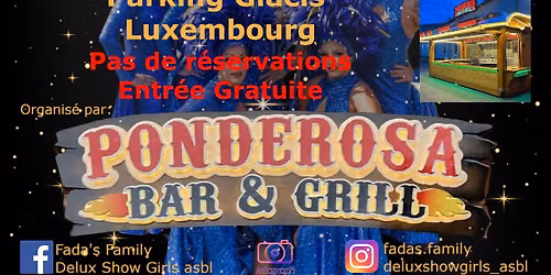 Spectacle Fada's Family Delux Show Girls - Schueberfouer Ponderosa Bar & Grill 31.08.2026