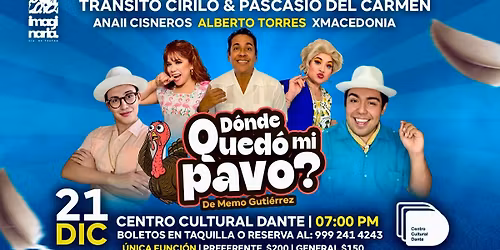 D\u00d3NDE QUED\u00d3 MI PAVO?