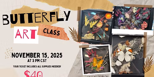 Butterfly Art Class