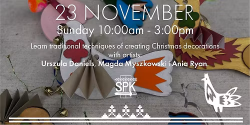 Traditional Polish Christmas Decoration Workshop