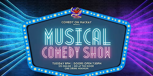 Musical Comedy - English Stand Up Comedy - Comedy on Mackay 055