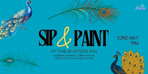 Sip & Paint at Boater\u2019s Inn in Kingston