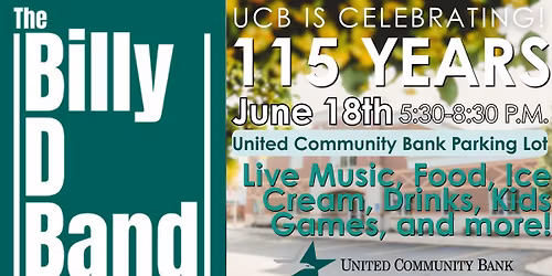 UCB 115th Anniversary Parking Lot Party