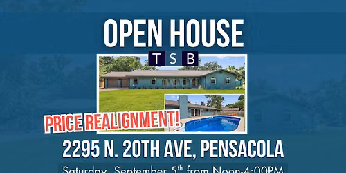 Open House - 2295 N 20th Ave, Pensacola