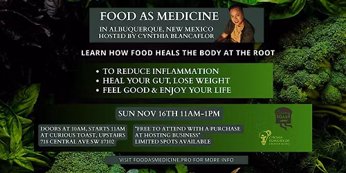 Food as Medicine: Become Your Own Healer in New Mexico