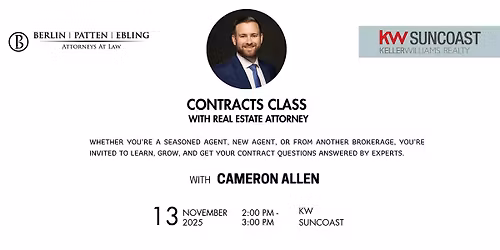 Contracts Class with Cameron Allen