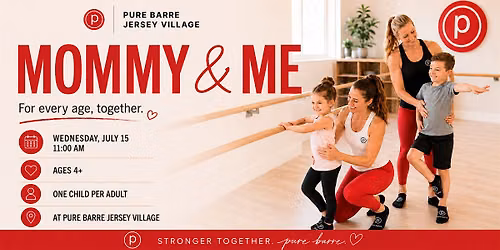 FREE Mommy & Me Pure Barre Class