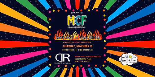 Montclair Comedy Festival -  Hot Out of the Gate Stand-Up Competition