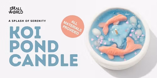 Koi Pond Candle