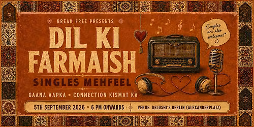 Mehfeel Evenings Berlin- Dil Ki Farmaish