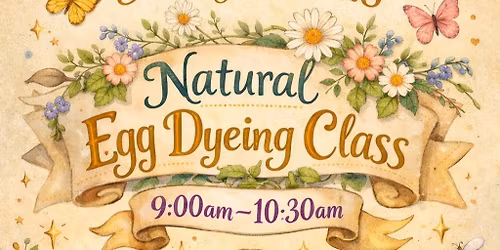 Natural Egg Dyeing