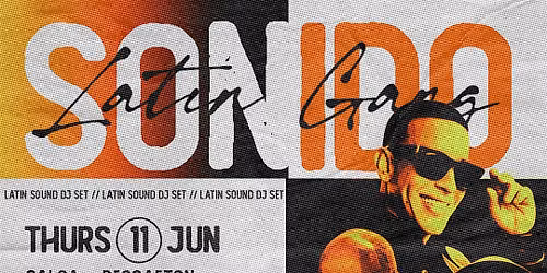 SONIDO: Latin Night @ Block & Drum