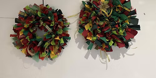 Christmas Rag Wreath Workshop