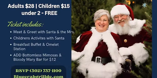 Brunch with Santa\ud83c\udf84\ud83c\udf85