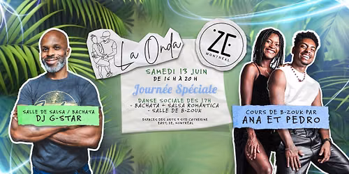 Zouk social - La Onda x ZE Montr\u00e9al - 13 juin 2026