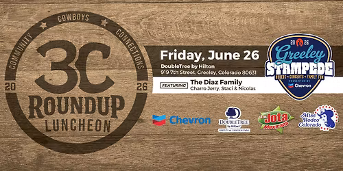 3C Roundup Luncheon with the Diaz Family