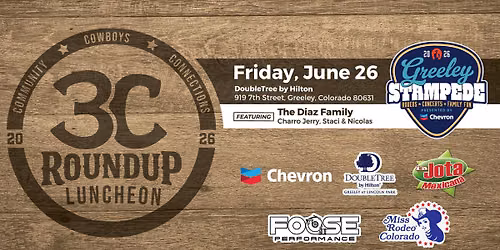 3C Roundup Luncheon with the Diaz Family
