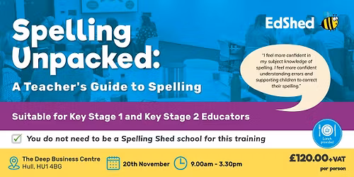 Spelling Unpacked: A Teacher\u2019s Guide to Spelling