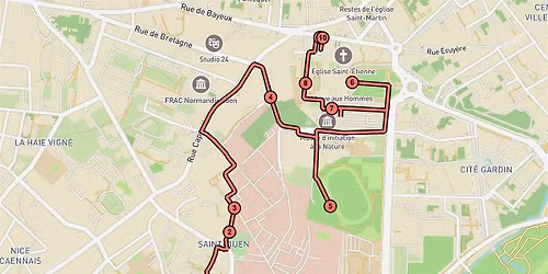 Caen Audio Tour: Treasures and Tranquility in Le Bon Sauveur