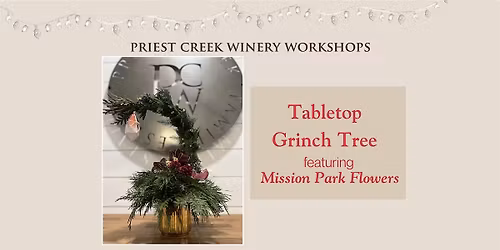 Tabletop Grinch Tree Workshop