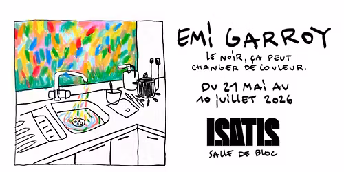 Vernissage de l\u2019expo " Le noir, \u00e7a peut changer de couleur." Par Emi Garroy