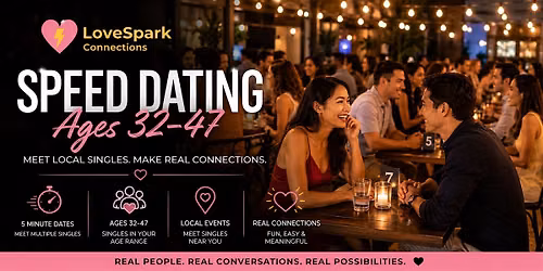 Speed Dating | Ages 32-47 | Victoria