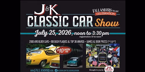 J&K Classic Car Show @ Fallasburg Village Celebration