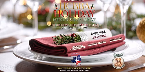 9th Annual HIDALGO COUNTY BAIL BOND ASSOCIATION HOLIDAY MIXER & TOY DRIVE