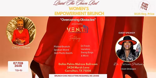 Paint The Town Red: Women's Empowerment Brunch