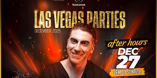 Las Vegas After Hours feat ALI FARAHANI @ Drai\u2019s (Dec 27)
