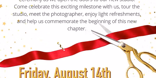 Grand Opening & Ribbon Cutting for Nelson Saunders Professional Photography