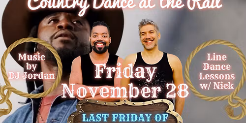 COUNTRY DANCE AT THE RAIL