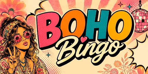 August Boho Bingo - Bingo on Broadway