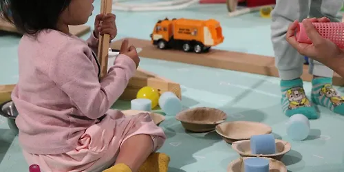 Family fun Loose parts play