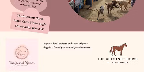 The Gt Finborough Dog and Craft show 