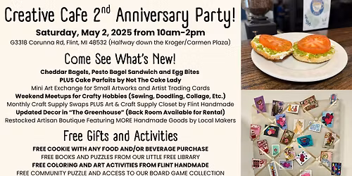 Creative Cafe 2nd Anniversary Party!