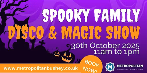 Spooky Halloween Disco & Magic Show