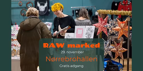 RAW julemarked i Multisalen\/N\u00f8rrebrohallen 2025