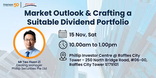 Market Outlook & Crafting a Suitable Dividend Portfolio