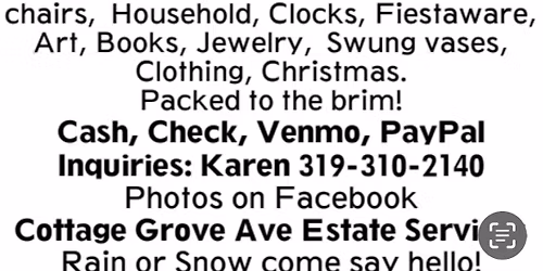 Annual Fall "More Than A Garage Sale"