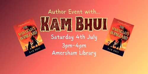 Kam Bhui - Author Talk at Amersham