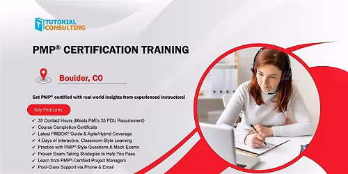 PMP\u00ae Classroom Program \u2013 Get Certified  in Boulder, CO