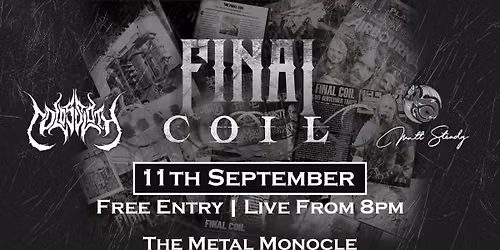 FINAL COIL || Colossloth || Matt Steady LIVE at The Metal Monocle