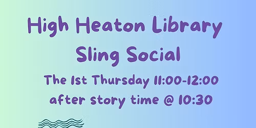 High Heaton Library Sling Social